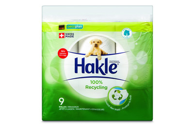 Image of Hakle Oecoplan Toilettenpapier, 9 Rollen 4-lagig bei JUMBO