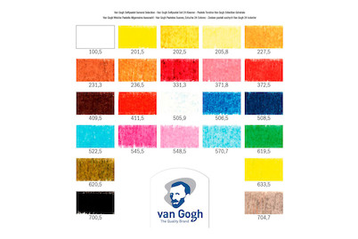 Image of Van Gogh Softpastell Set 24 Stk
