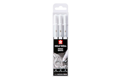 Image of Sakura Gelly Roll Pen Set Weiss bei JUMBO