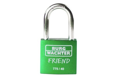 Image of Burg-Wächter Zylinder-Vorhangschloss 775 40 35 Green SB bei JUMBO