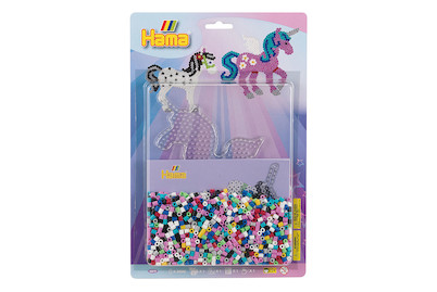 Image of Hama Bügelperlen Bastelpackung Gross Einhorn bei JUMBO