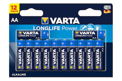 Image of Varta Batterien Longlife Power Aa/Lr6 2x12 Stück