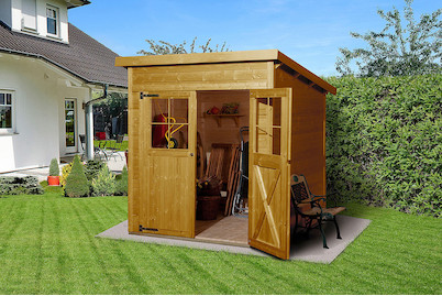 Image of Weka Gartenhaus 325 Gr.1 (148 x 198 cm) lasiert bei JUMBO