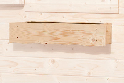 Image of Weka Fensterblumenkasten 60cm mit Einsatz, holz natur bei JUMBO
