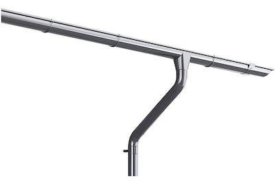 Image of Dachrinnenset 2 x 4,5 m verzinkt bei JUMBO