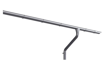 Image of Dachrinnenset 1 x 6,5 m verzinkt bei JUMBO