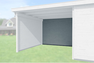 Image of Weka Rückwand für Anbau 300cm (21mm für Typ 126 + 172 + 225), holz grau bei JUMBO