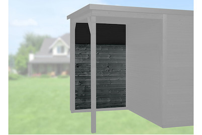 Image of Weka Rückwandpaket WekaLine 150cm (21mm für Typ 172), holz anthrazit bei JUMBO