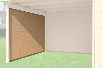 Image of Weka Seitenwand 235cm (21mm für Typ 126 + 172), holz natur bei JUMBO