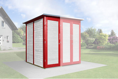 Image of Weka Garten [Q] Modul Save Bike, 2 Türen bei JUMBO