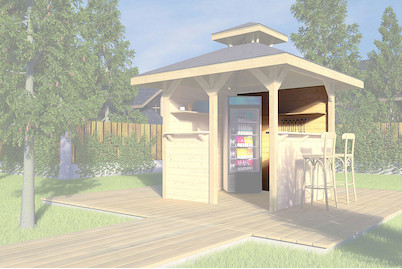 Image of Weka Wandelement für Gartenoase 651 Gr.1 bei JUMBO