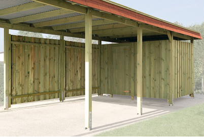 Image of Geräteraum für Carports, kdi, 20 mm bei JUMBO