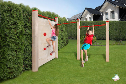 Image of Weka Tabaluga Reck- + Kletterstation, holz natur bei JUMBO