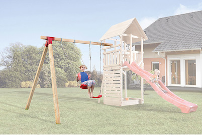 Image of Weka Tabaluga Anbauschaukel mit 2 Schaukeln für Türme vom Typ 816 (ausser 816 D) bei JUMBO