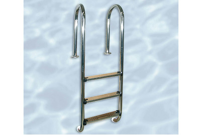 Image of Einhängeleiter aus Edelstahl bei JUMBO