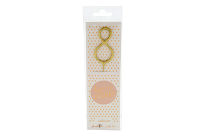 Image of Wondercandle hipHIP Hooray gold 8 bei JUMBO
