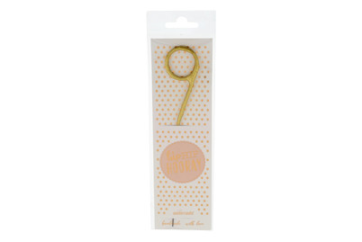 Image of Wondercandle hipHIP Hooray gold 9 bei JUMBO