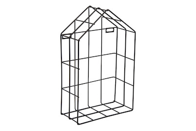 Image of Drahtregal Haus, 16x7x25cm, inkl. Befestigung bei JUMBO