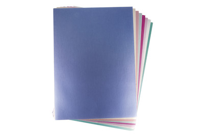Image of Effektpapier Metallic Mix, A4, 250g/m2, 8 Farben, 8Blatt bei JUMBO