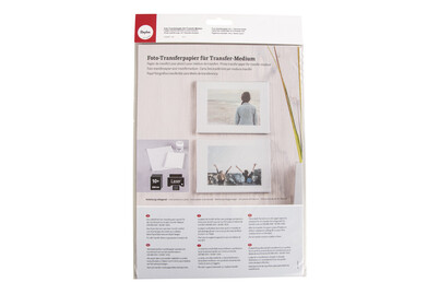 Image of Foto-Transferpapier A4 f.Transfer-Medium, 210x297mm, SB-Btl 10Bogen bei JUMBO