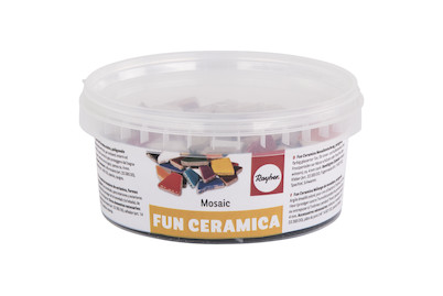 Image of Fun Ceramica Mosaikmischung, polygonal, (ca. 380 St.), Dose 500g bei JUMBO