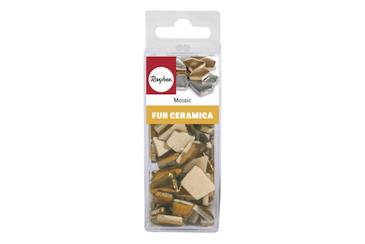 Image of Fun Ceramica Mosaikmischung, polygonal, (ca. 80 St.), SB-Box 100g bei JUMBO