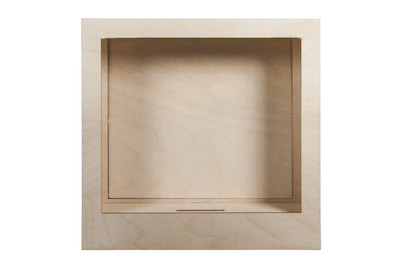 Image of Holzbausatz 3D-Motivrahmen, FSC 100%, 24x24x6,6cm, 8-tlg. , Box 1Set bei JUMBO