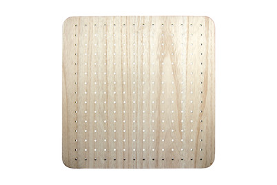 Image of MDF Board furniert, 40x40x2,5cm, inkl. Aufhänger bei JUMBO