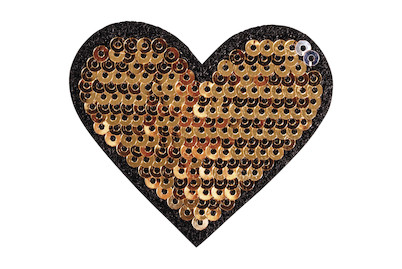 Image of Patch Heart , 5x4,5cm, zum Aufbügeln, SB-Btl. 1Stück bei JUMBO