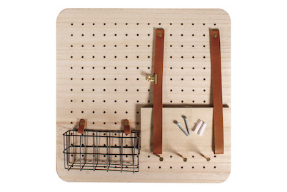 Image of Starter Set Pin&Peg , 40x40x2,5cm, inkl. Aufhänger, Box 1Set