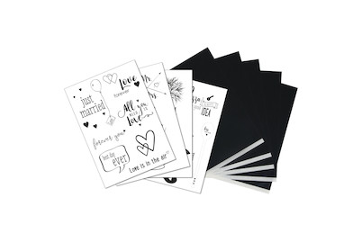 Image of Transferpapier m. Vorlagen Love/Kitchen , 5xA4 Transferpapier+Vorlagen, SB-Btl bei JUMBO