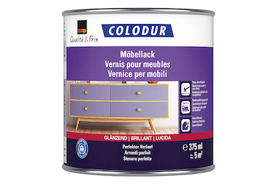 Image of Colodur Möbellack glänzend platingrau 0.375L bei JUMBO