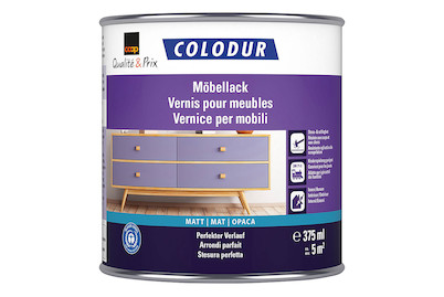 Image of Colodur Möbellack matt platingrau 0.375L bei JUMBO