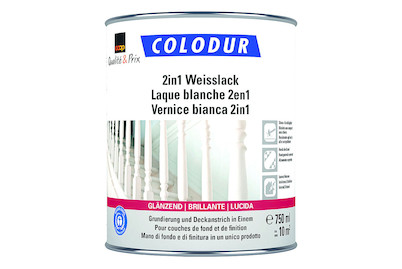 Image of Colodur 2in1 Weisslack glänzend 0,75L bei JUMBO
