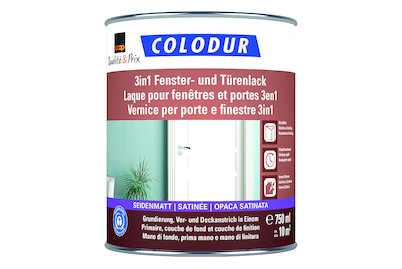 Image of Colodur 3in1 Fenster-u.Türenlack seidenmatt 0.75L bei JUMBO