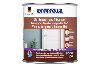 Image of Colodur 3in1 Fenster-u.Türenlack seidenmatt 0.375L bei JUMBO