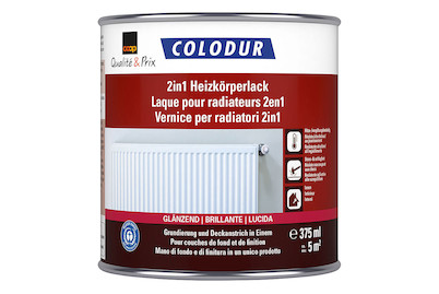 Image of Colodur 2in1 Heizkörperlack glänzend 0.375L bei JUMBO