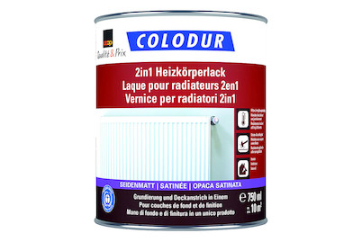 Image of Colodur 2in1 Heizkörperlack seidenmatt 0.75L bei JUMBO
