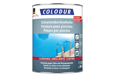 Image of Colodur Schwimmbeckenfarbe glänzend lichtblau 2.5L bei JUMBO