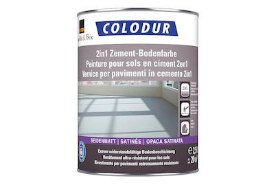 Image of Colodur 2in1 Zement-Bodenfarbe silbergrau 2.5L bei JUMBO