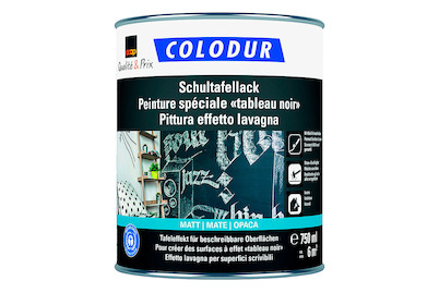 Image of Colodur Schultafel Lack matt schwarz 0.75L bei JUMBO