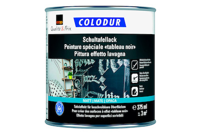 Image of Colodur Schultafel Lack matt schwarz 0.375L bei JUMBO