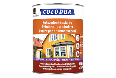 Image of Colodur Schwedenhausfarbe seidenmatt anthrazit 2.5L bei JUMBO