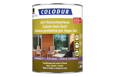 Image of Colodur 2in1 Holzschutzlasur seidenmatt natur 2.5L bei JUMBO