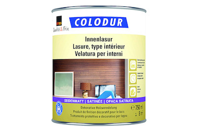 Image of Colodur Innenlasur seidenmatt anthrazit 0,75L bei JUMBO