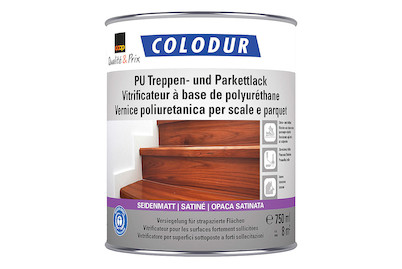 Image of Colodur PU Treppen-Parkettlack seidenmatt 0.75L bei JUMBO
