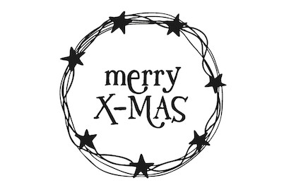 Image of Stempel merry X-Mas , 3cm ø bei JUMBO