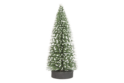 Image of Deko-Tannenbaum beschneit, 10cm, grün, PVC-Box 4Stück bei JUMBO