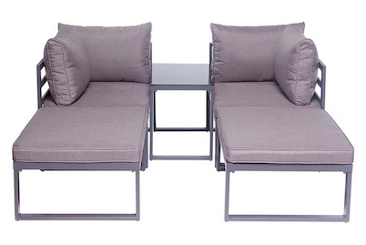 Image of Loungeset aus Aluminium bei JUMBO