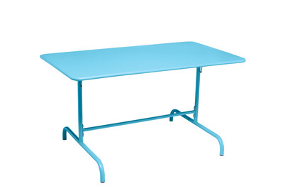 Living And More Tavolo Pieghevole Regolabile - 1,2 M, 4 Altezze, Bianco, Portatile - Foto 11